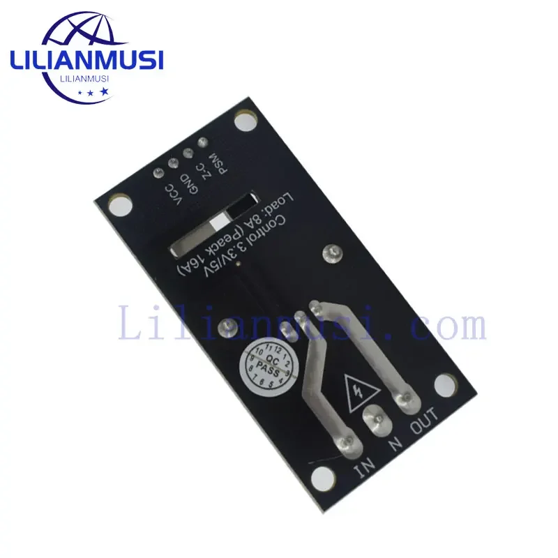 AC Light Lamp Dimming and Motor Dimmer Module, 1 Channel, 3.3V/5V Logic, AC 50/60hz, 8A-400V