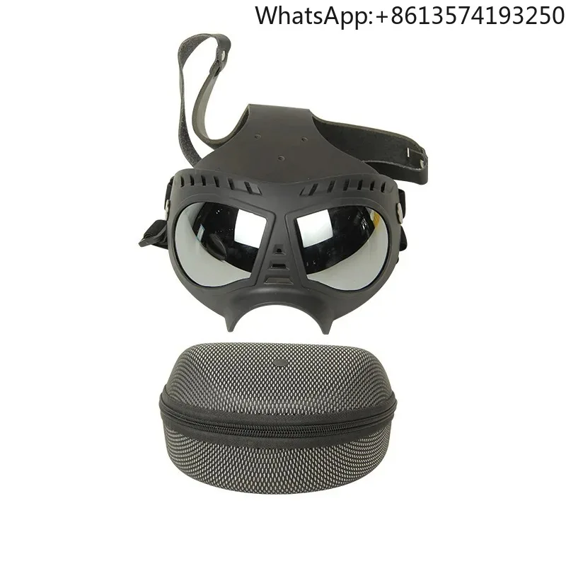 【Best-selling】Working Dog Helmet Goggle Sunglasses Outdoor Attendance 4G Wireless Network Explosion-Proof Helmet Fire Rescue Dog