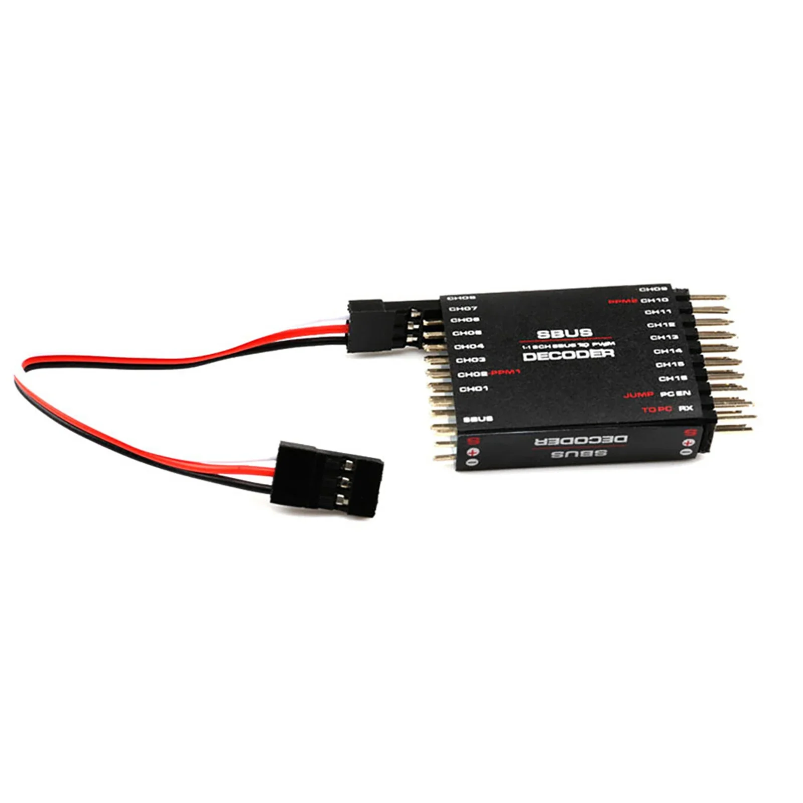 SBUS to PWM / PPM Decoder 16CH Supporting Computer Side Settings For Frsky X8R RXSR Receiver Remote Control Radio PWM Converters
