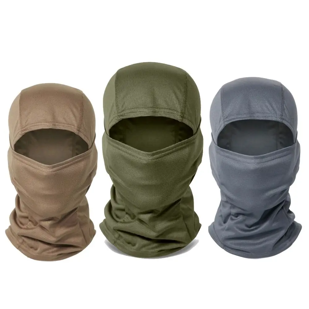 

Elastic Balaclava Cap Breathable Mesh Fabric Wind-proof Full Face Neck Mask Sun-protective Headscarf Riding Headgear Mask