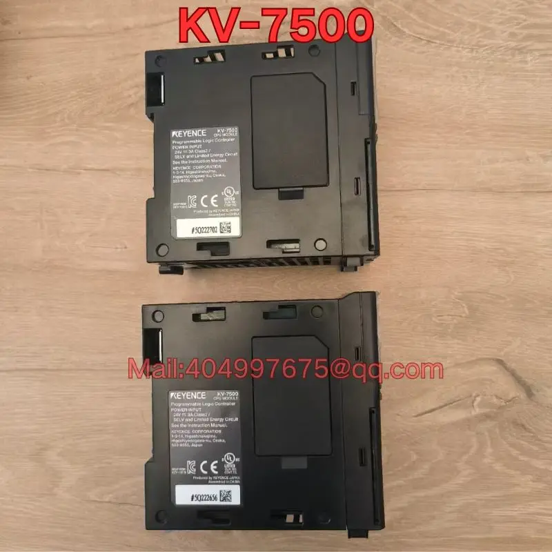 Second-hand KV-7500 PLC controller function test is normal The latest quotation in 2026