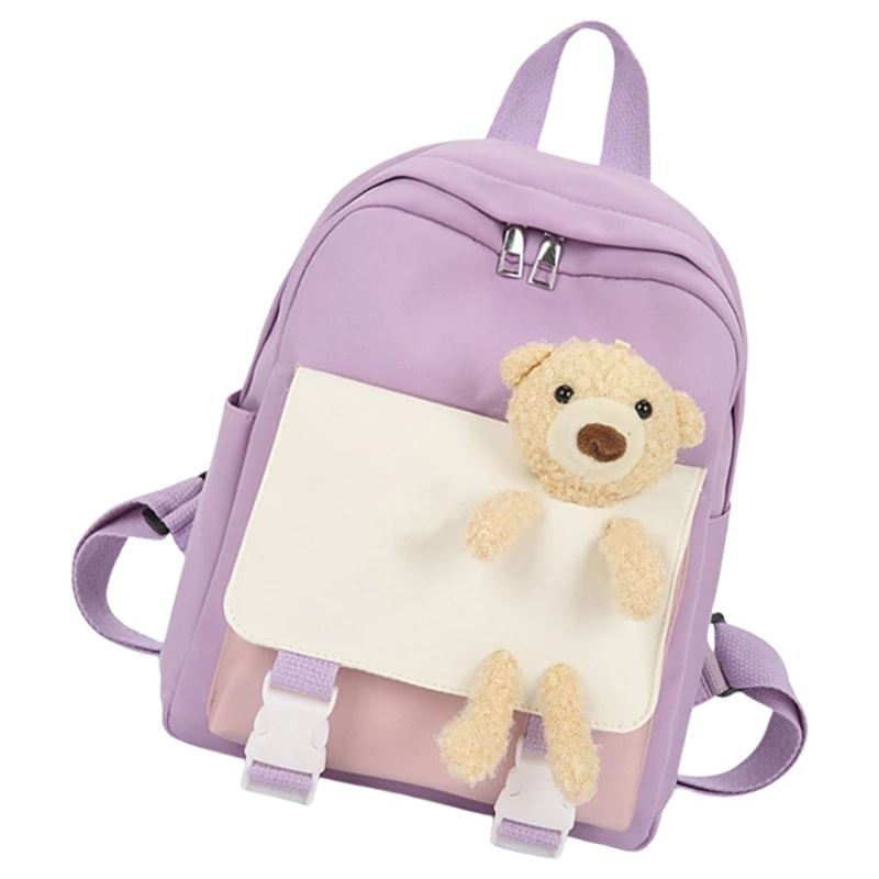 Cartoon Bear Backpack for Toddler Preschool Backpack Large Capacity Backpack Student School Backpack Daycare School Bag