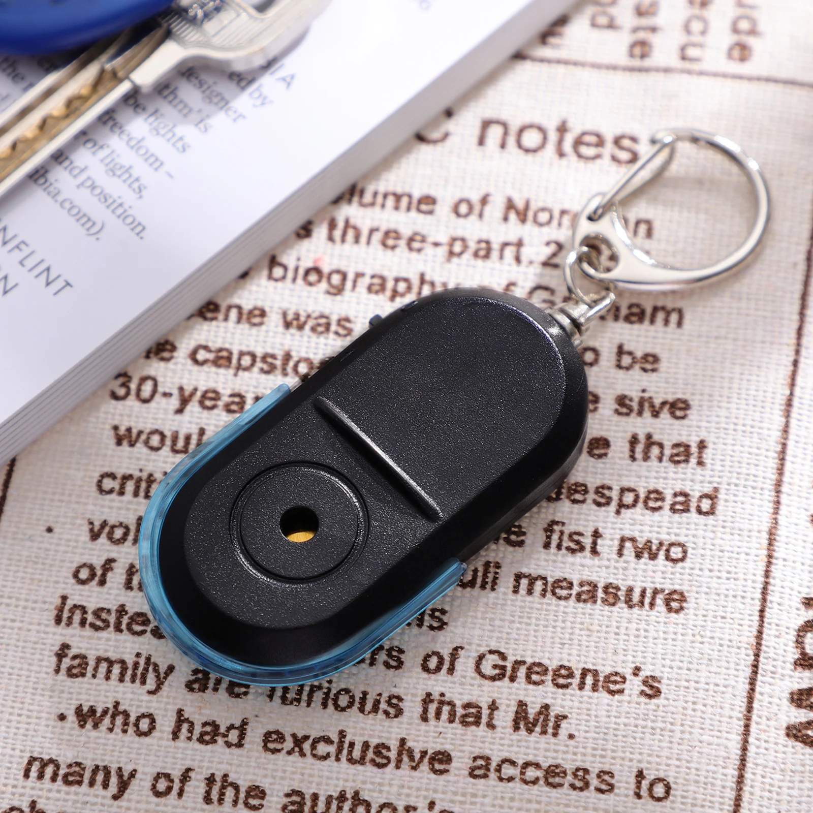 

LED Whistle Key Alarm Keychain Premium Material Gift Key