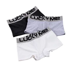 HaleyChan 1Pack Frauen Shorts Boxer Slip Atmungs Trans Lesben Tomboy Boxer Shorts Komfortable Dessous Baumwolle Unterwäsche