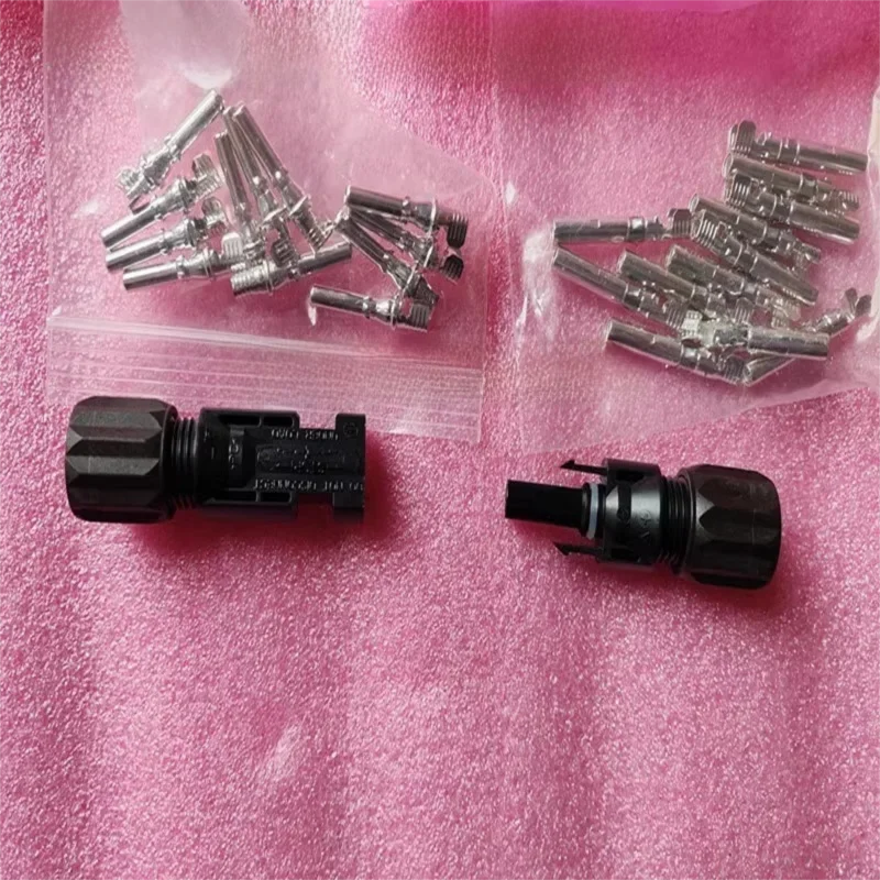 Conector MCFour para inversor Sungrow Plugue de entrada DC Amphenol PV Conector H4CMM4D-M Conector macho/fêmea