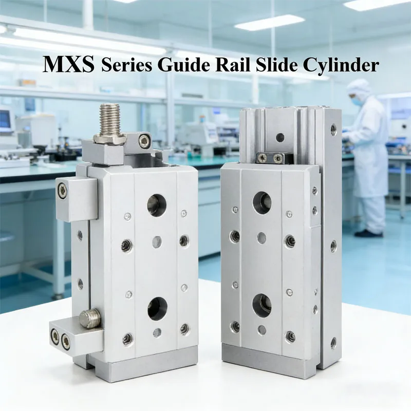 Air Slide Table Air Pneumatic Cylinder MXS6-10 MXS8-20 MXS12-30 MXS16-40 MXS20-50 MXS25-75 MXS6-20 MXS8-30 MXS16-50 100