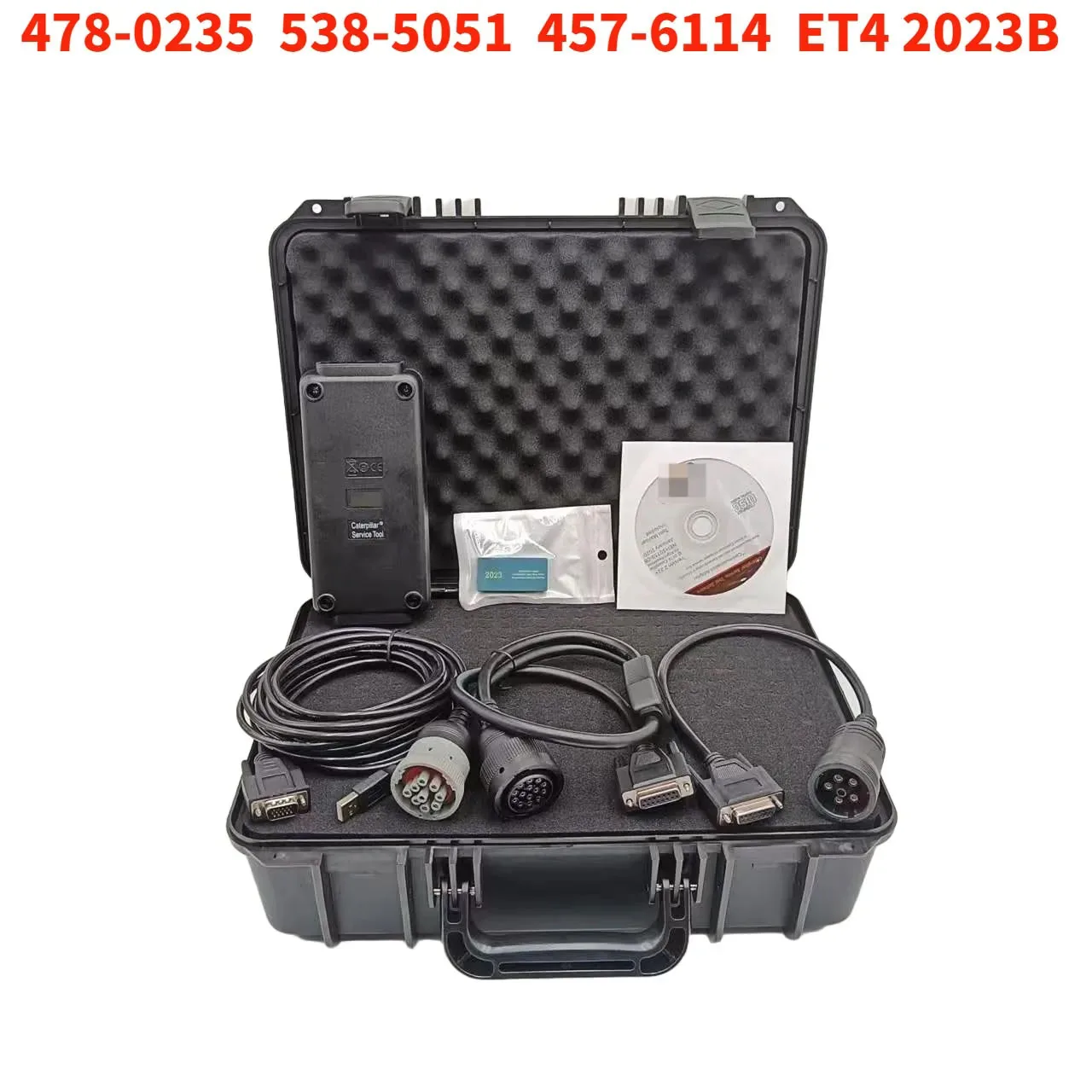 

2023A ET4 478-0235 Diagnostic Tool For Caterpillar 538-5051 Communication Adapter Truck Excavator Testing Scanner