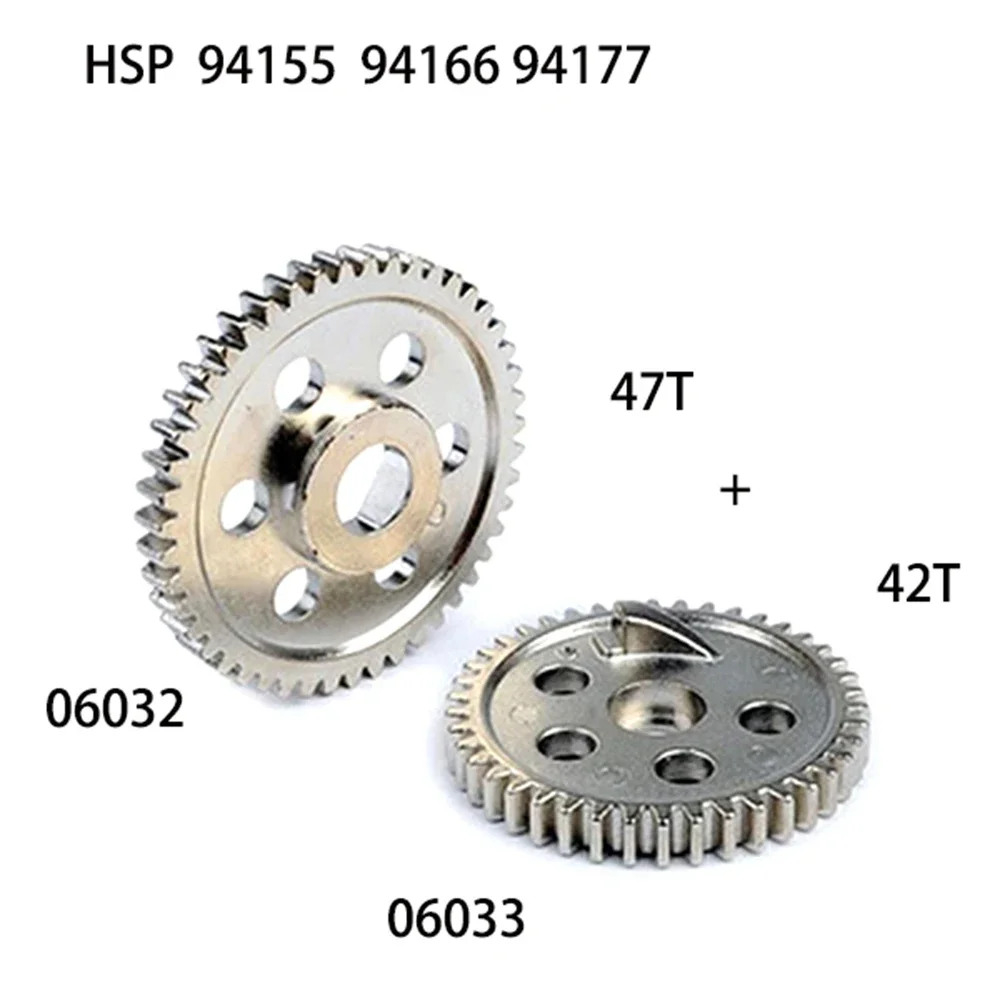 HSP 94155 166 177 1 10 großes Zahnrad 06032 Metallzähne 47 Zähne große Zähne kleine Zähne 42 Zähne