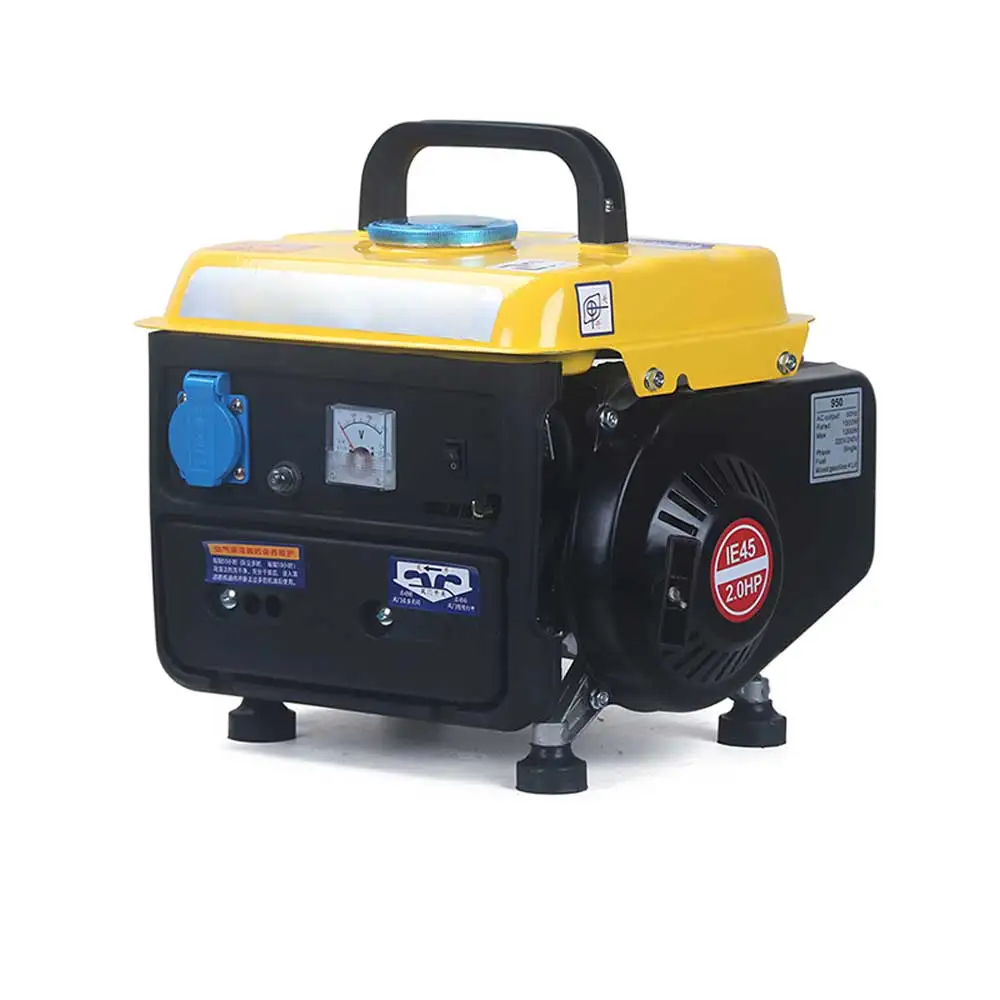 

600w 220v Small Gasoline Generator Portable Household Miniature Outdoor Generator