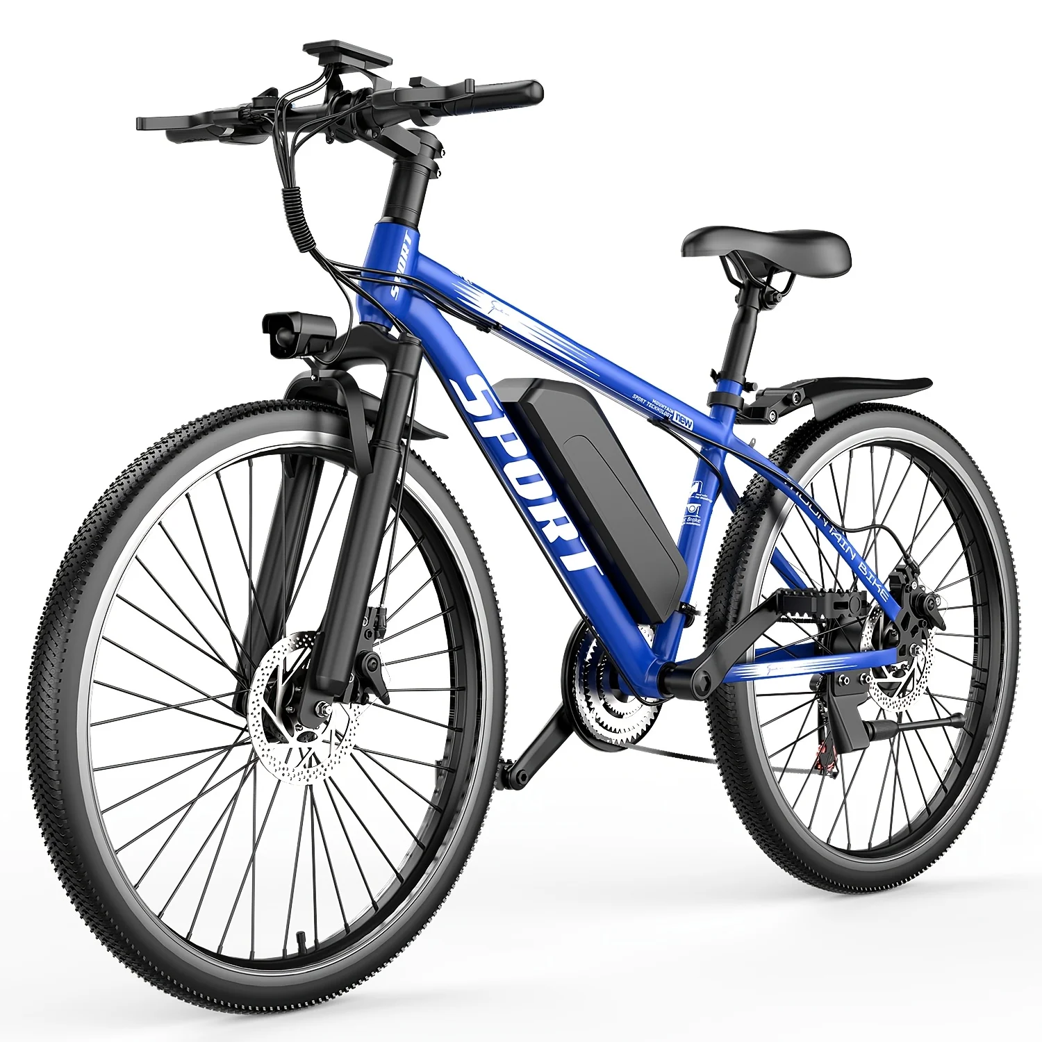 

Новинка - Два варианта цвета! Электрический горный велосипед G26 48V 10A - 45 миль пробега, 749 Вт, профессиональные амортизирующие шины, для бездорожья