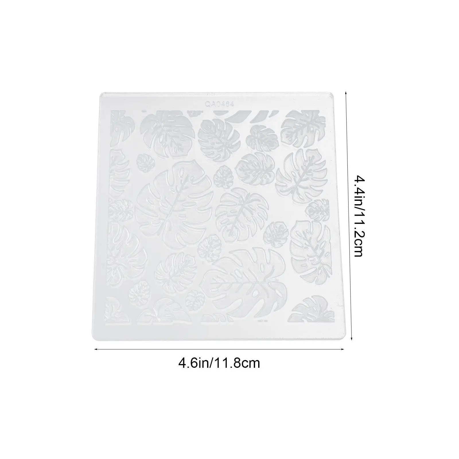 Leaf Pattern Fondant Mold Cake DIY Impression Mat Baking Embossing Template Food-Grade Flexible Silicone Cake Art Decoration