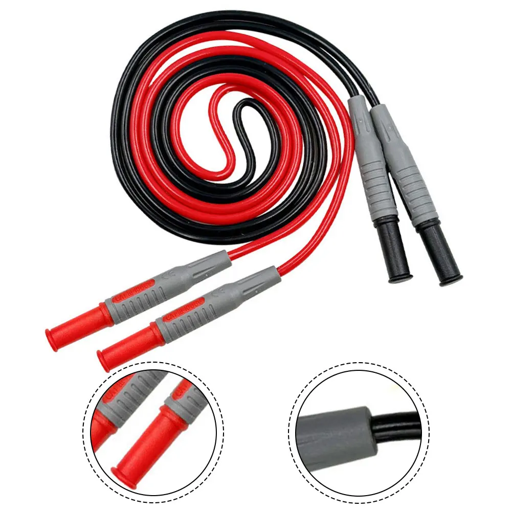 Enhanced Power Test Line Soft Silicone Rubber Cable with Anti Slip PVC Connectors for Comfortable and Reliable Use