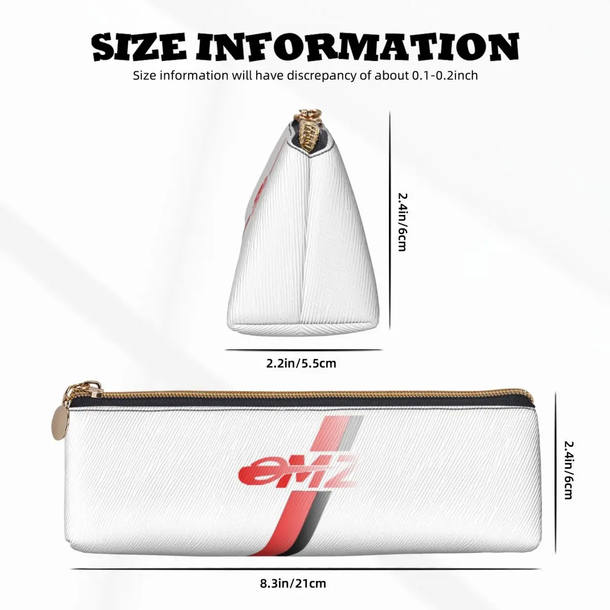 OMZ MZ World-estuche para lápices de motocicleta Vintage para niños y niñas, caja de bolígrafos, bolsa de lápices, suministros de papelería, bolsa porta bolígrafos