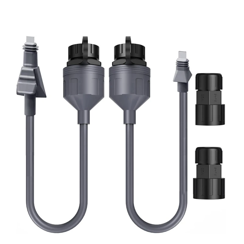 Starlink Flat High Performance RJ45 Satellite Internet  Ethernet Waterproof Adapter Connector Extension Cable Set