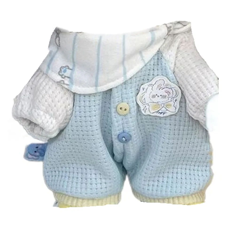 DIY Kleidung Overall 20 cm Baumwolle Puppe Kleidung Lätzchen Cartoon Nette Puppe Kleidung Nette Dress Up Baumwolle Puppe der Kleidung kinder Geschenk