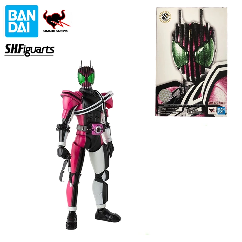 

Bandai S.H.Figuarts SHF Real Bone Carving Masked Rider Decade Neodecadriver Zi-O New Emperor Ride Anime Action Figures Toy Model