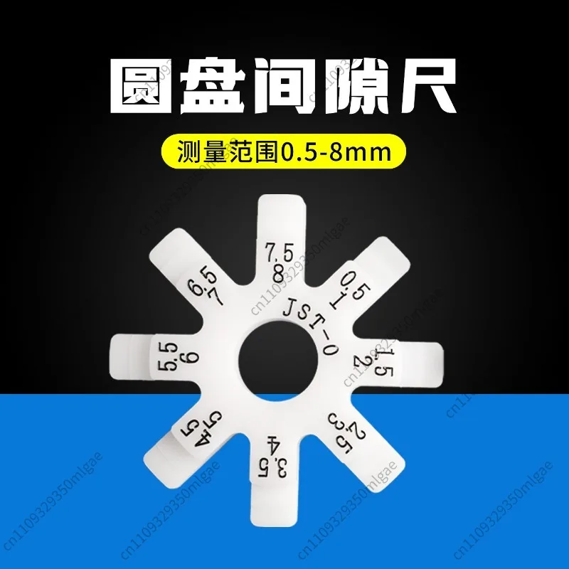 For 0.5-8mm Plastic Octagon Gap Gauge 8-claw Anti-scratch Car Body Clearance Tester Auto Repair Inspection Tool