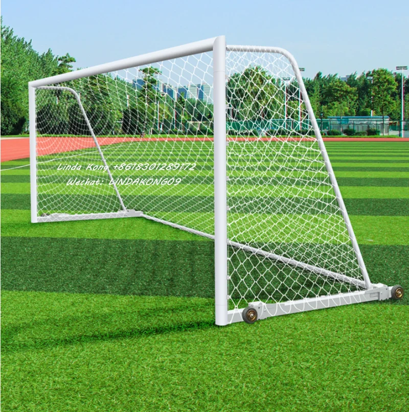 

Best Quality Portable Futsal Football Goal Net Adults Kids Football Fields 11-a Side Soccer Goals Aluminum for Football Cage