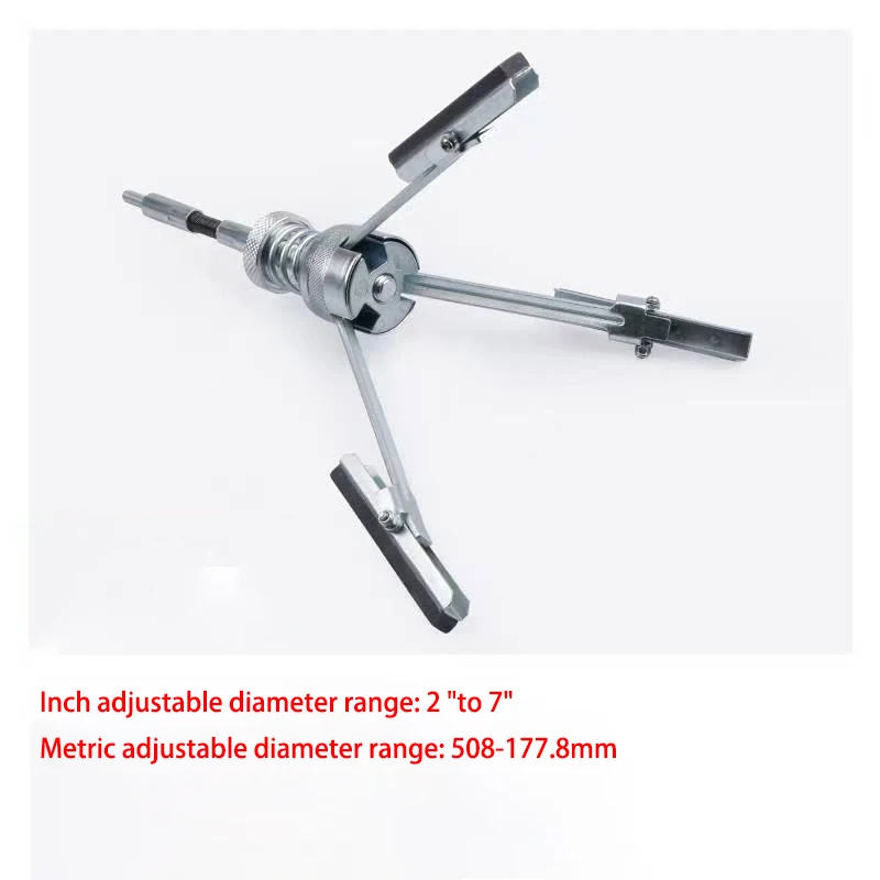 Three-jaw Cylinder Sander Inner Diameter Grinder Steel Car Engine Brake Cylinder Bore Hone Tool Flexible Shaft Honing 19-64mm