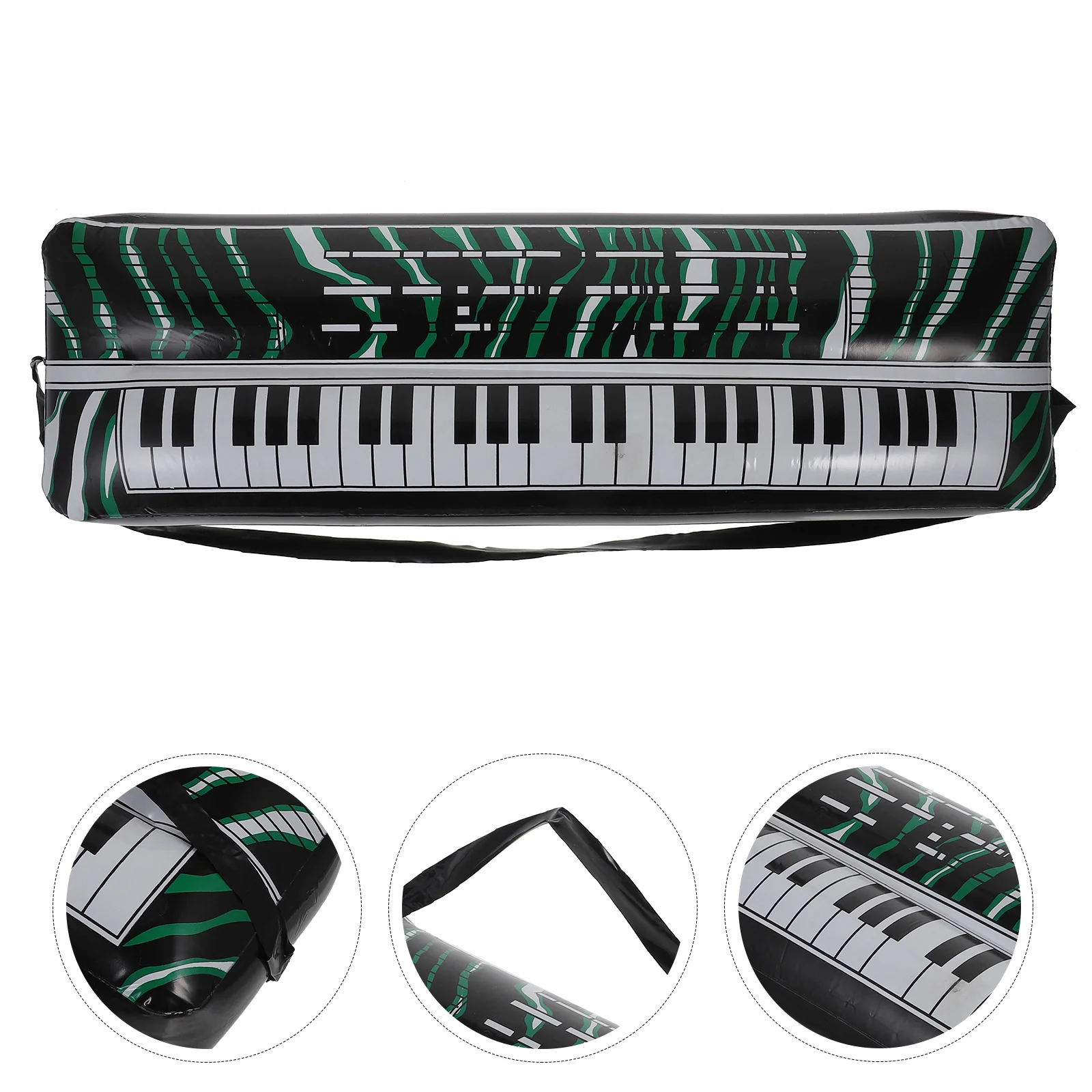 Toy Inflatable Electronic Keyboard PVC Instrument Keyboards Musical Inflation Child