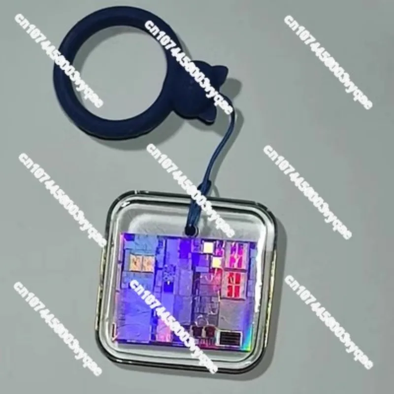 for Glue Drip Decoration Intel amd Silicon Wafer CPU Wafer Keychain Processor Memory Chip