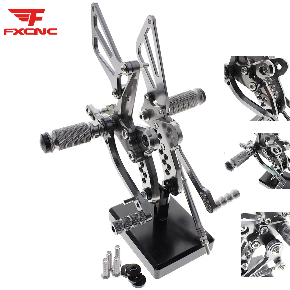 

GP Shifter Motorcycle Footrest Rearset For SUZUKI GSX1300R HAYABUSA 1999-2023 Footpeg Rear Set Footrest Foot Peg New
