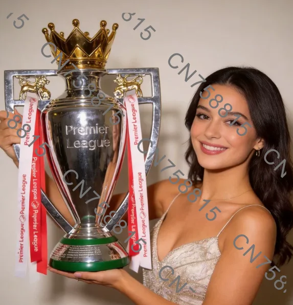 Soccer Themed Metal Art for Office Home, Gift for Football Lover，Champion Legacy Desktop Trophy Decoration 2025