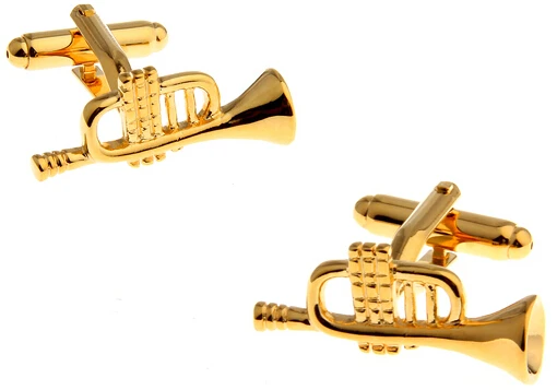 Guitar Cufflinks Black Color Music Design Hotsale Copper Material Cufflinks whoelsale&retail