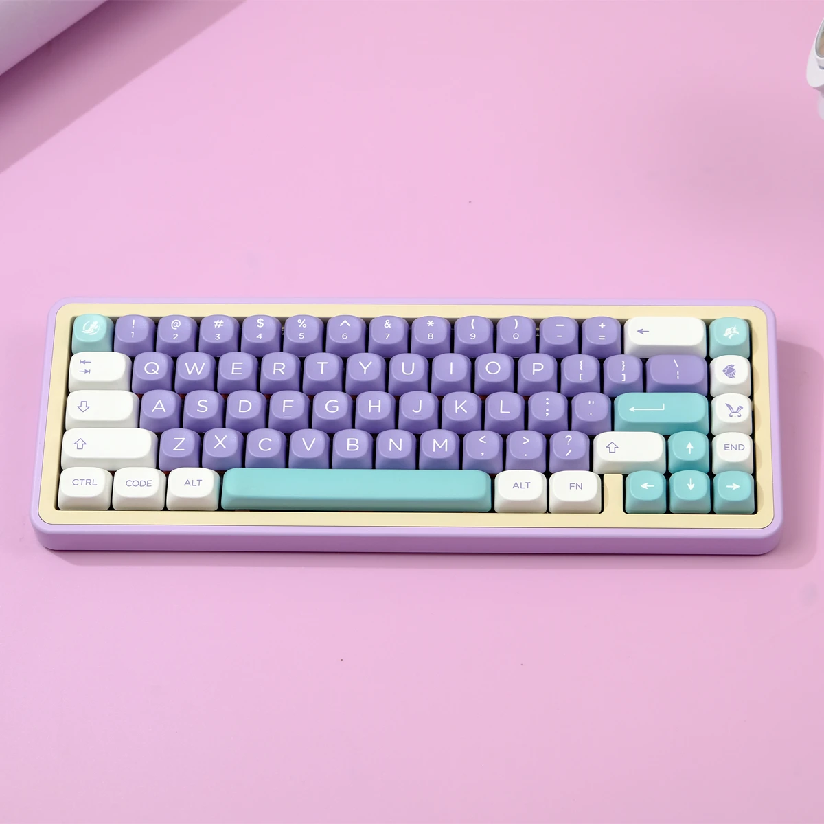 Imagem -06 - Gmk Mulan Tema Keycap Perfil Moa Pbt Sublimação Dye Teclado Mecânico Interruptor mx Gk64 Gk75 129 Chaves