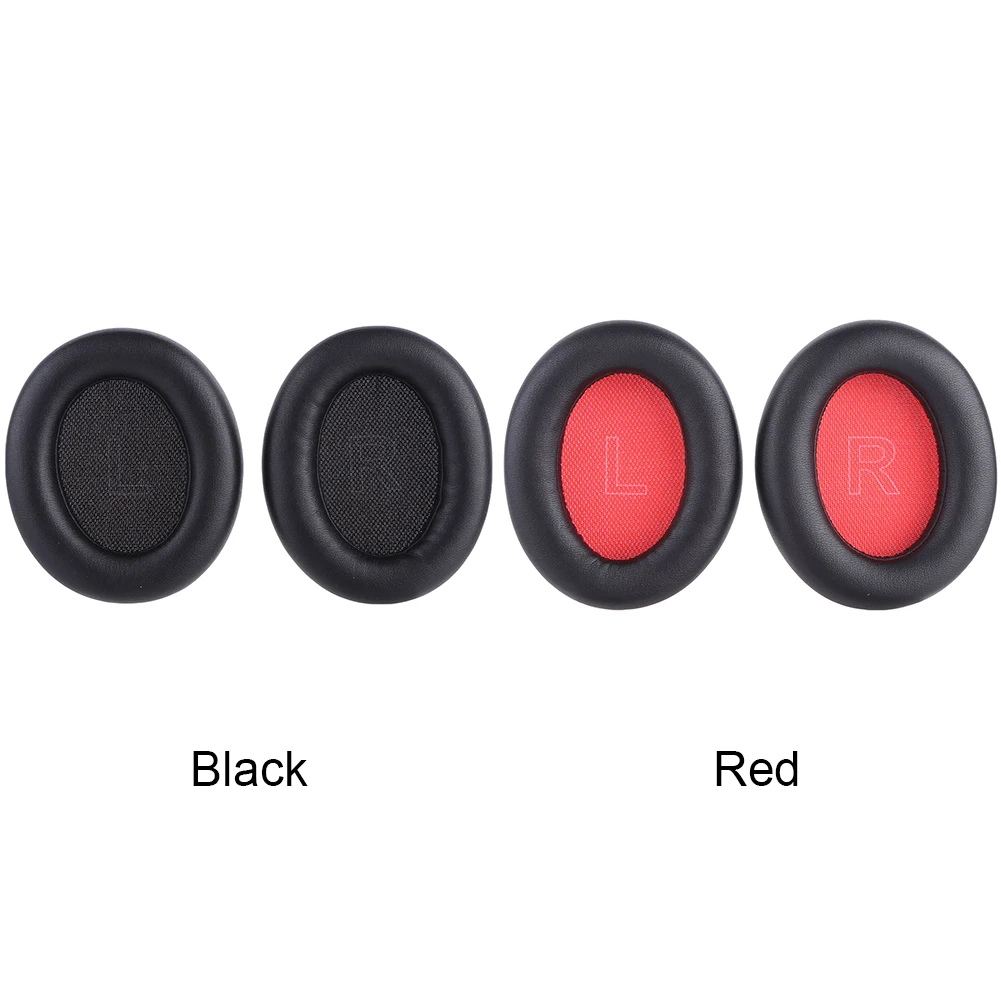 Ear Pads Protein Leather Headphone Ear Cushion Memory Foam Comfortable Ear Cushions for Anker Soundcore Life Q10 Headphones