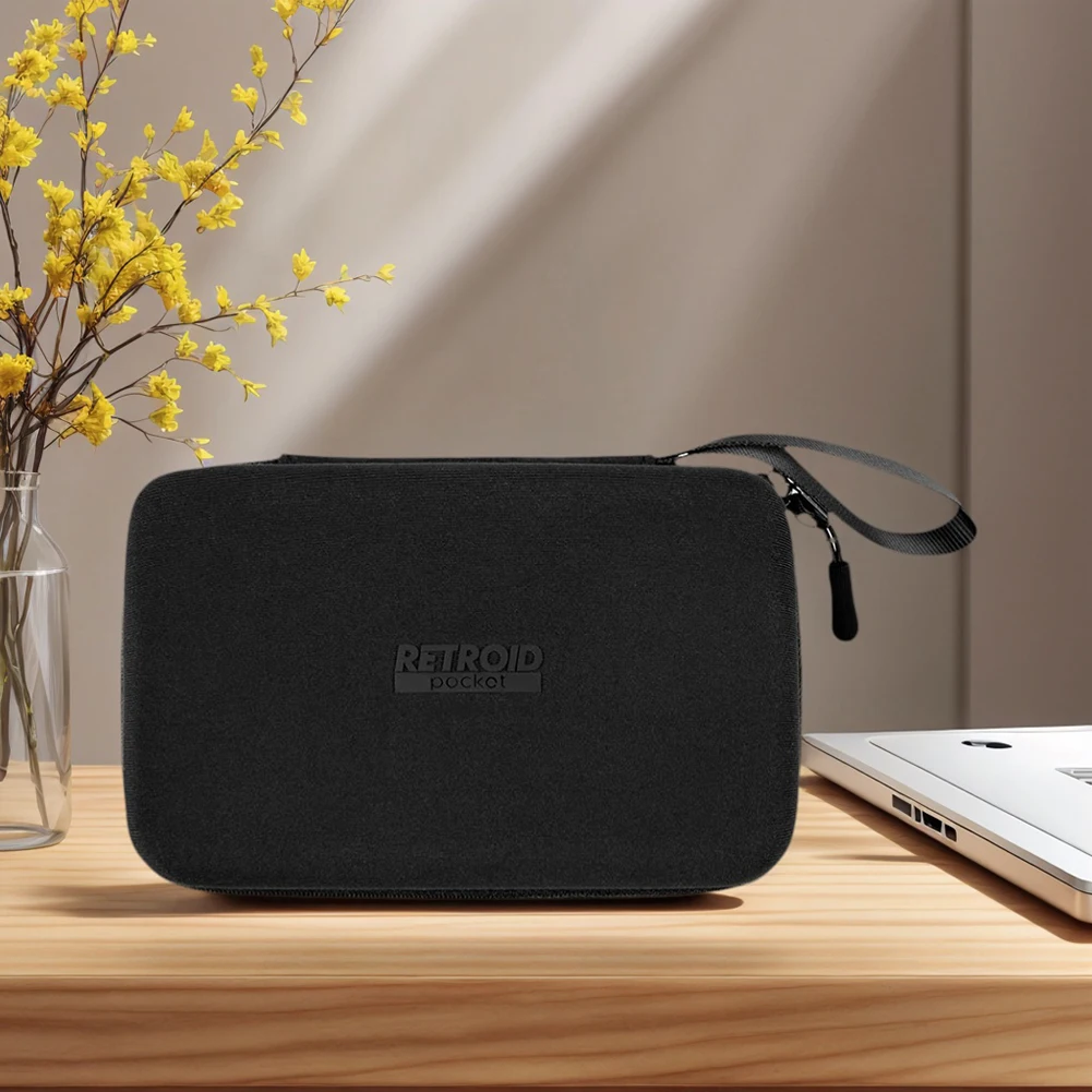 

Карманный чехол для хранения классической игровой консоли в стиле ретро, жесткий защитный чехол большой емкости, водонепроницаемый карманный аксессуар для RPC
