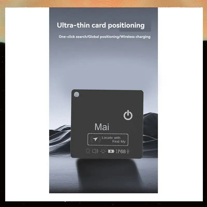 

Mini Gps Tracking Device Wireless Charging Tracking Location Gps Locator Smart Tag Work With Find My-Y05A