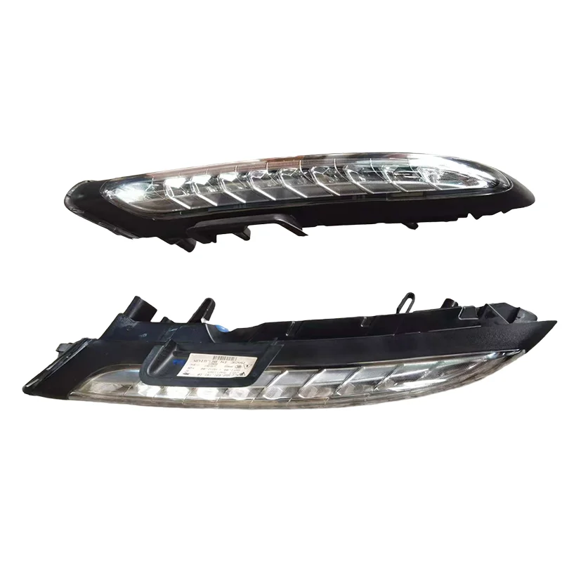 OEM LED Daytime Running Lights for 2011-2014 Cayenne  12V OE 95863118110 and 95863118210