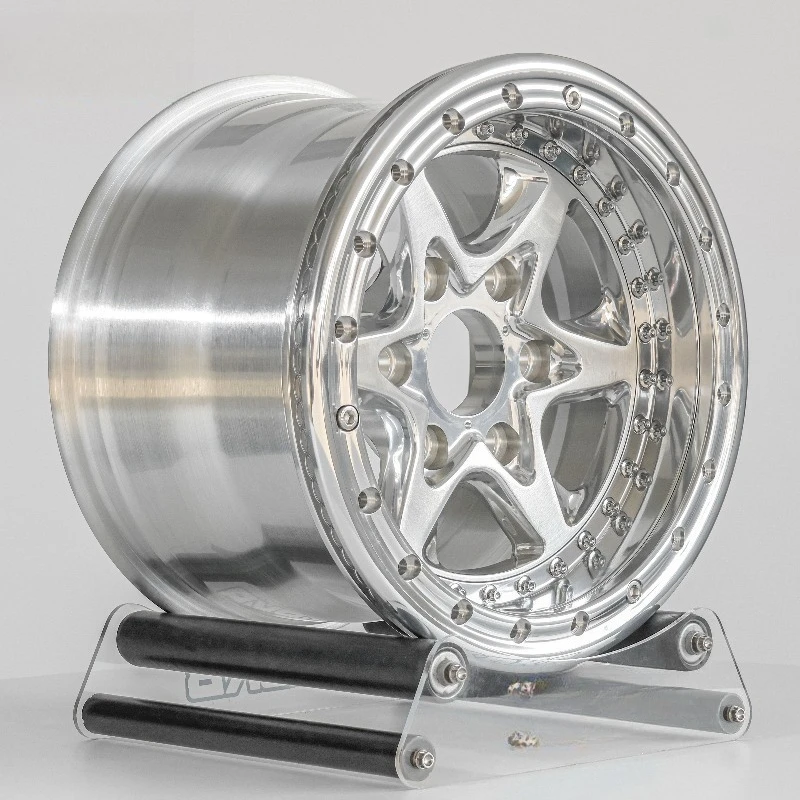 2 Pieces Custom Forged Forged Aluminum Wheels 6061 T6 Rims 16*10J 17*12J Replace Chrome Wheels for Car Wheels OEM ODM