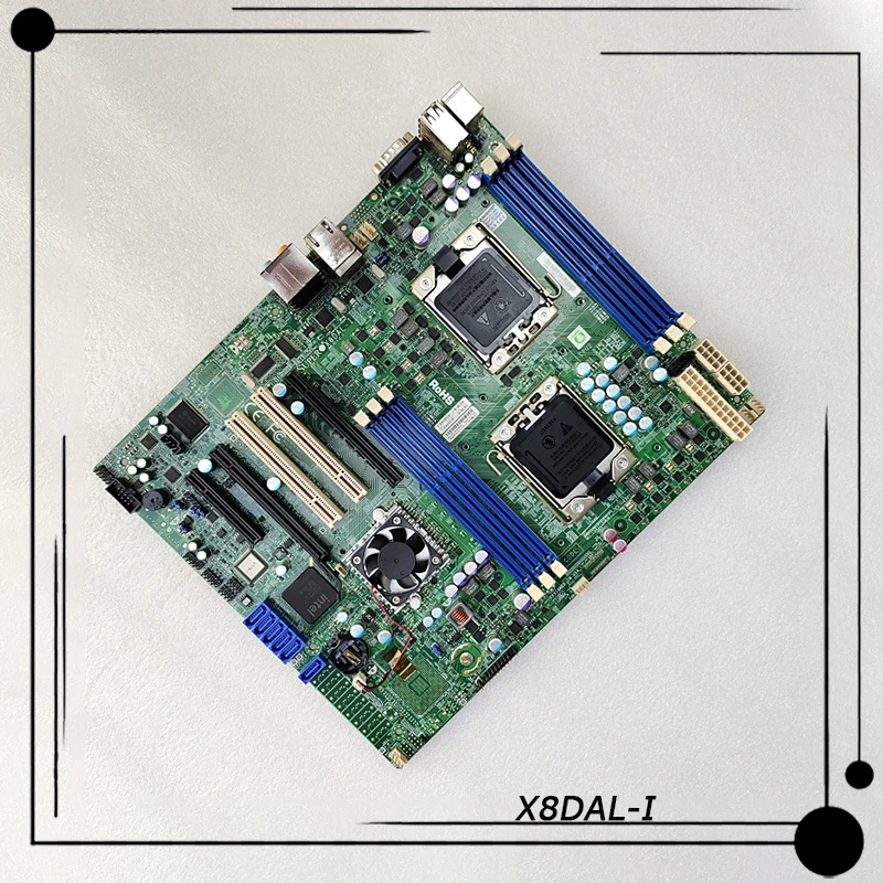 X8DAL-I Original For Supermicro Dual 1366-pin LGA Sockets Graphics Workstation Motherboard 5500 (Tylersburg) Chipset