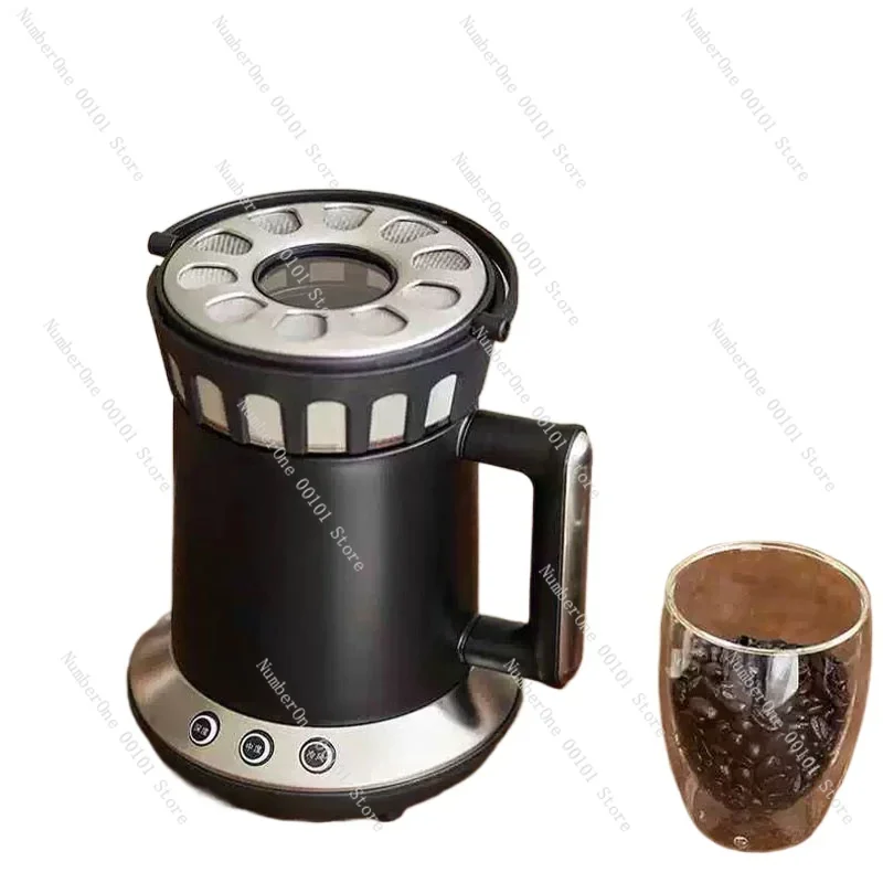 

Полностью автоматическая домашняя машина для приготовления кофейных зерен без присмотра, Встроенная мини-машина для приготовления кофейных зерен и охлаждения