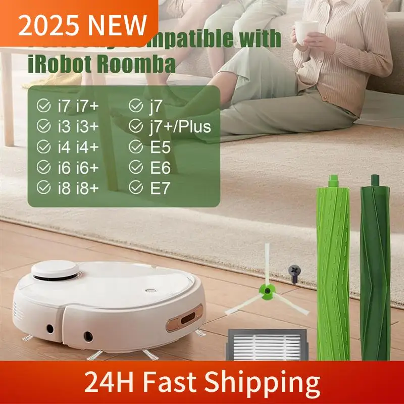ملحقات قطع الغيار للمكنسة الكهربائية Irobot Roomba I7 I7+ I3 I3+ I4 I4+ I6 I6+ I8 I8+/Plus E5 E6 E7 I,E &J #4