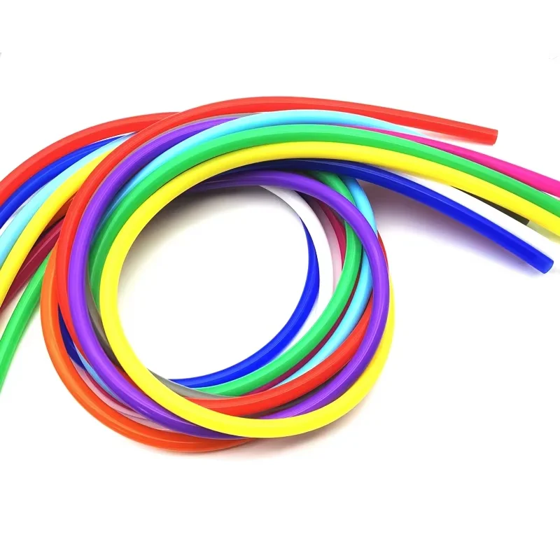 1 Meters Colorful Food Grade Silicone Tube 2 3 4 5 6 7 8 9 10 12 Flexible Garden Rubber Hose Aquarium Soft Tubing Silicone Pipe