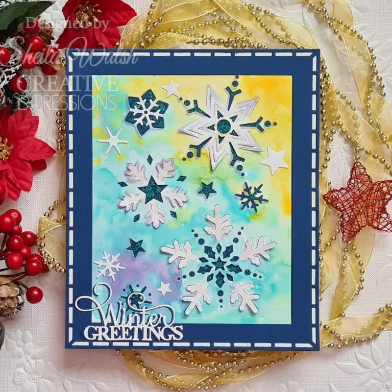 Christmas Cut & Lift Layered Carbon Steel Cutting Dies Jolly Santa Potted Christmas Tree Robin Birds Card Making scrapbooking