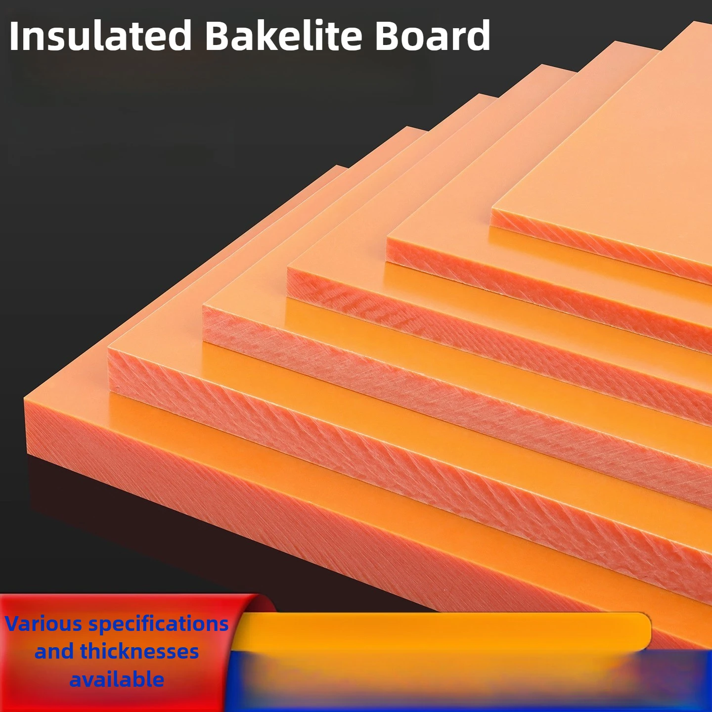 

Orange Bakelite Board Custom Processing High Temperature Electrical Insulation Board Heat Insulation Anti-static