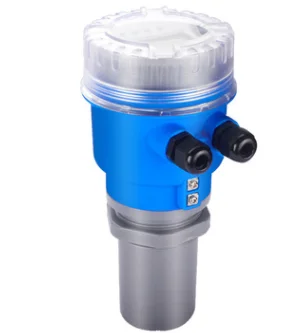 Ultrasonic Level Sensor 0.5% Accuracy Promesstec CE Marked Aluminium Alloy 15m Range Water Tank Level Measurement 3-Year