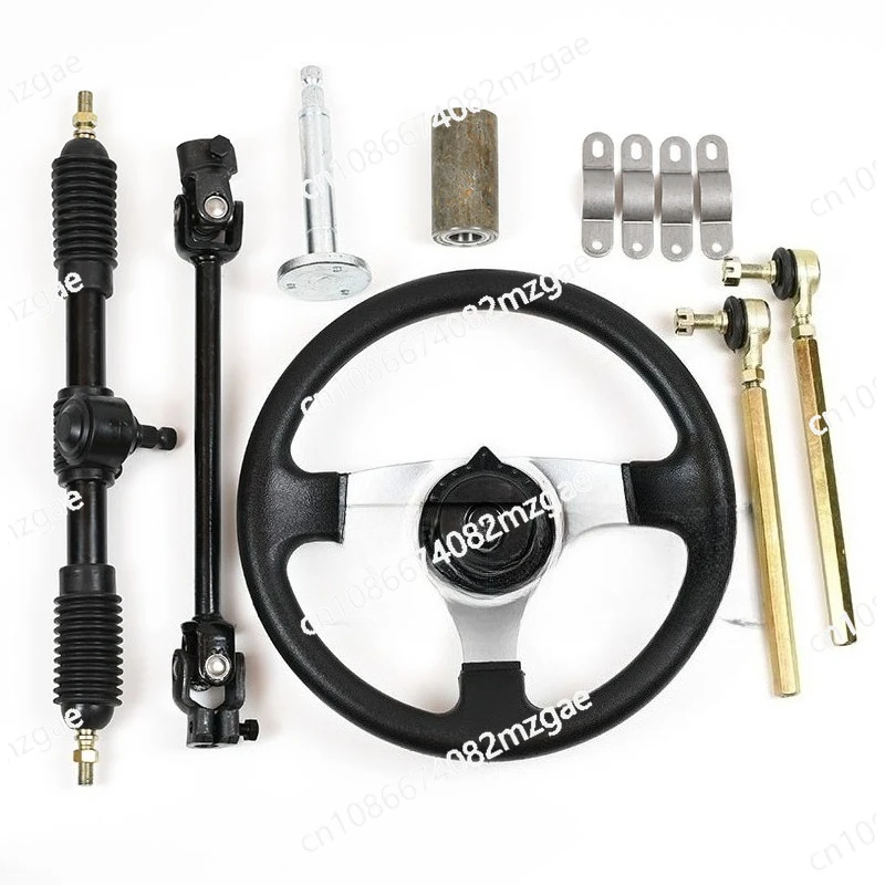 Kart Modified Accessories Center Direction Machine Steering Wheel Ball Head Tie Rod, Front Wheel Steering System