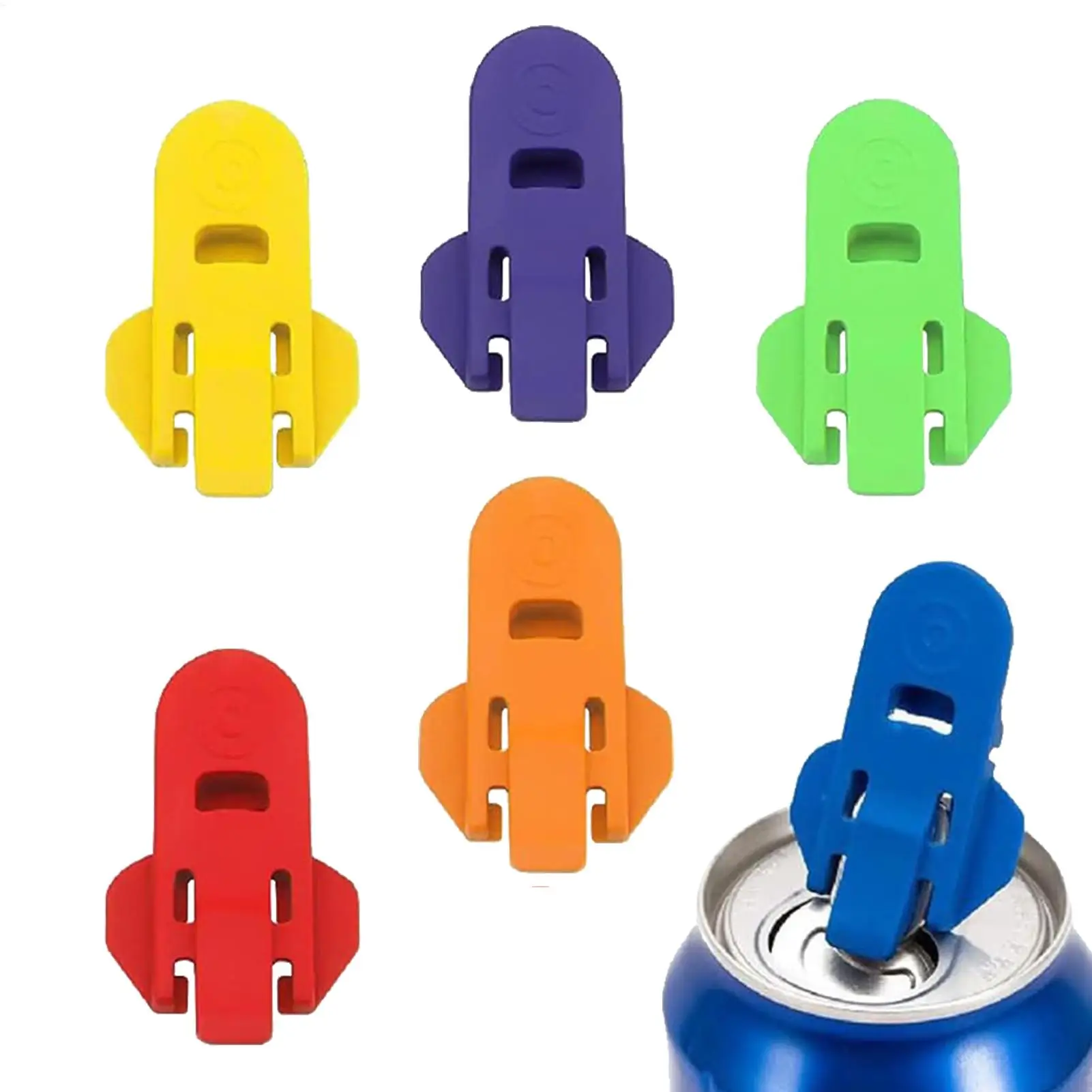Simple Portable Bottle Opener Reusable Easy Can Opener Sealed Drink Beer Cola Opener Lid Remover Kitchen Supplies Outdoor Tools