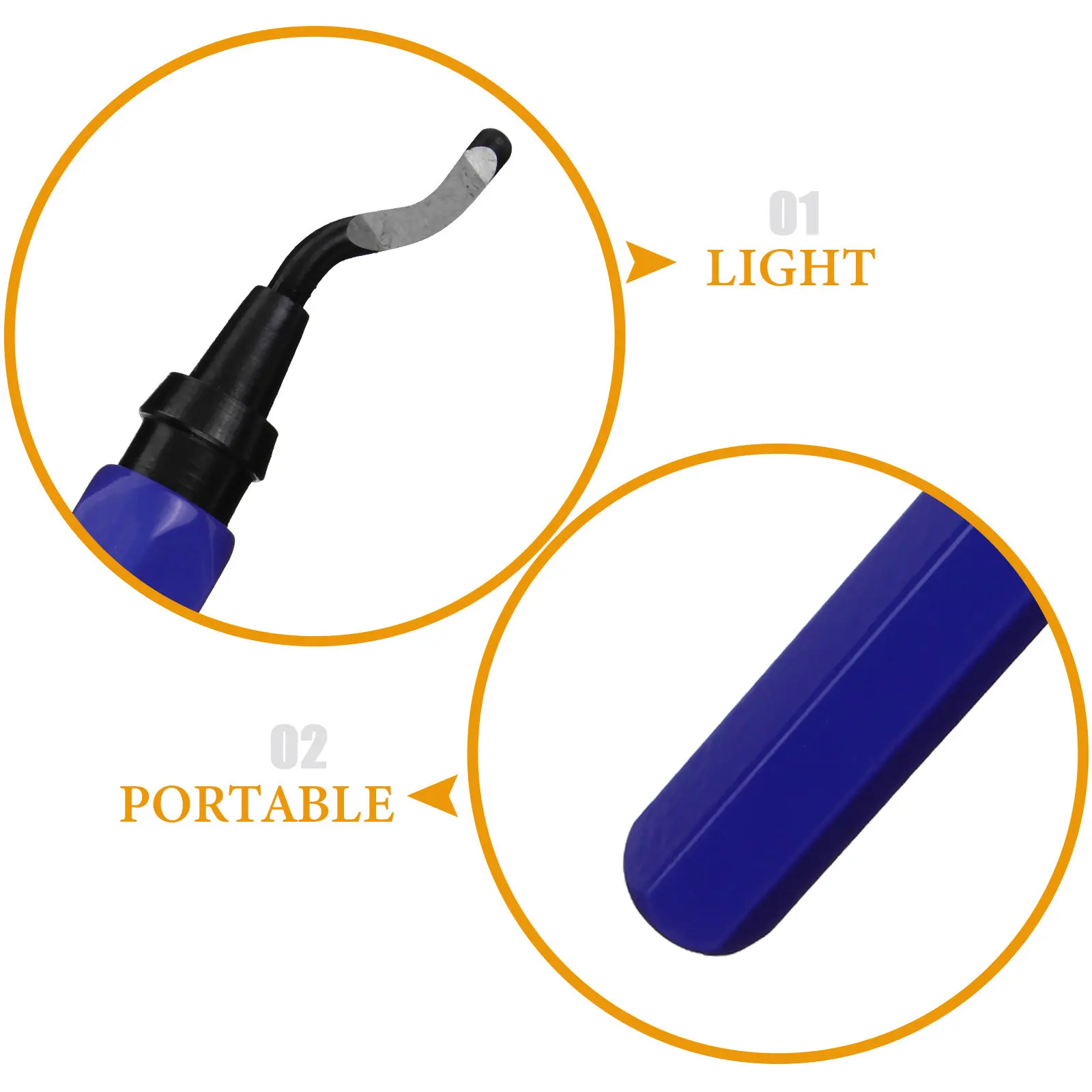 Professional Metal Deburring Tool Wear-Resistant Handheld Burr Remover Efficient Polishing Trimming Cutter for Plastic