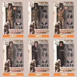1/6  Army Military Combat Swat Police Forces Figure Model Soldier ACU Action Figure Toys NB01 NB02 NB03 NB04 NB05 NB06