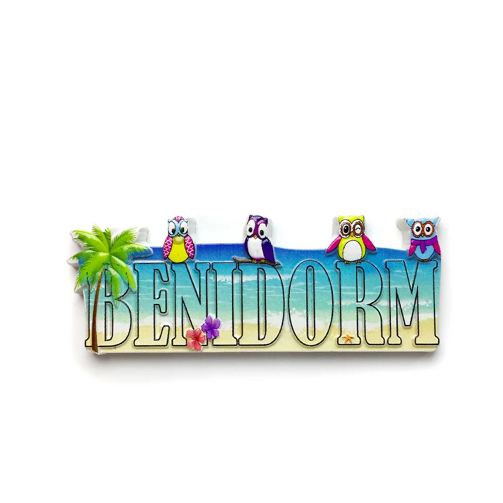 

‌BENIDORM Resin Ornament‌ - ‌Resin Material‌ - ‌Tropical Theme Design‌ - ‌Home Decoration‌