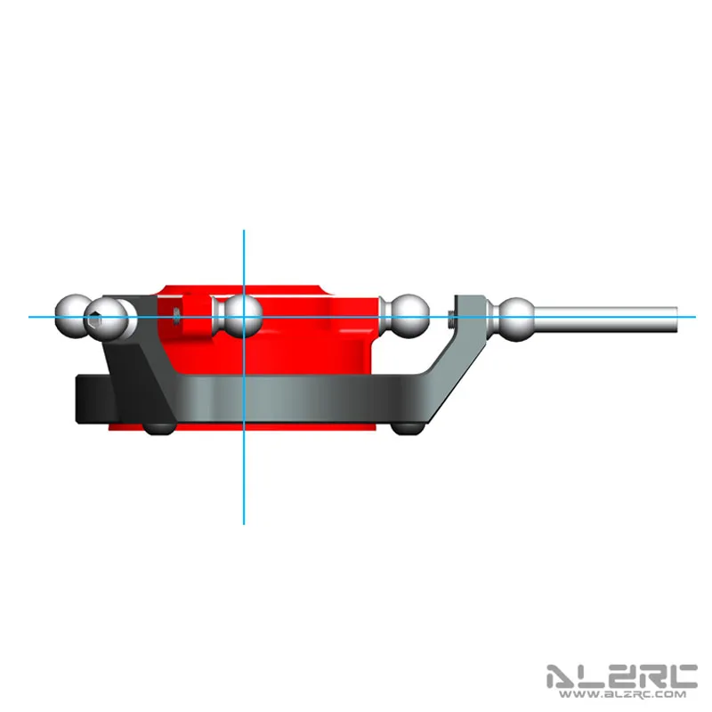 

ALZRC New Metal CCPM Swashplate For Devil 380 420 FAST 3D Fancy Helicopter Model TH18758-SMT6