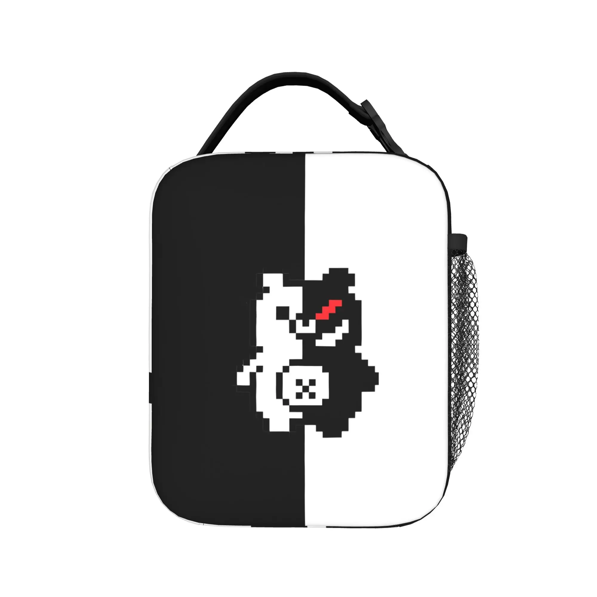 Monokuma Thermal Insulated Lunch Bags for School Danganronpas Anime Portable Bento Box Thermal Cooler Lunch Boxes
