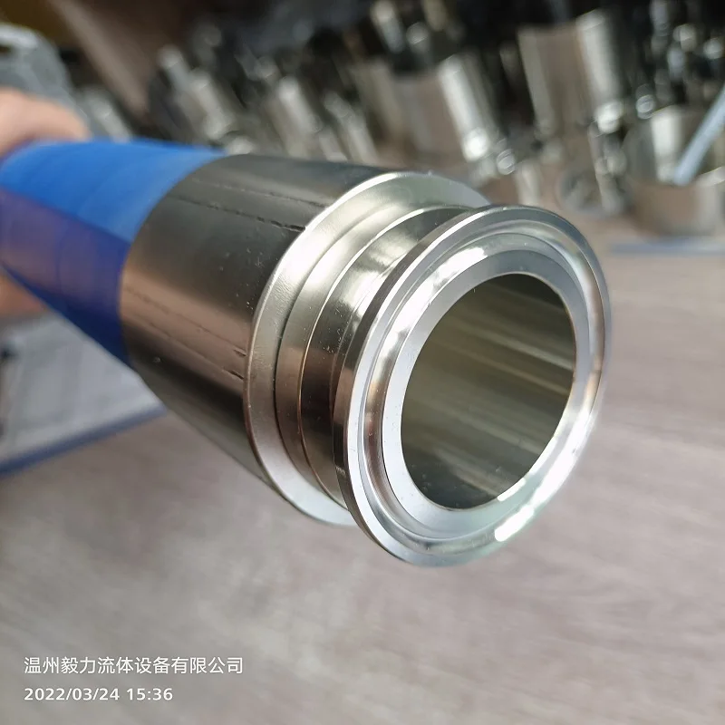 Food Grade Suction Pipe, Corrosion-resistant, Acid Alkali Resistant, Acetone Organic Solvent Hose Assembly