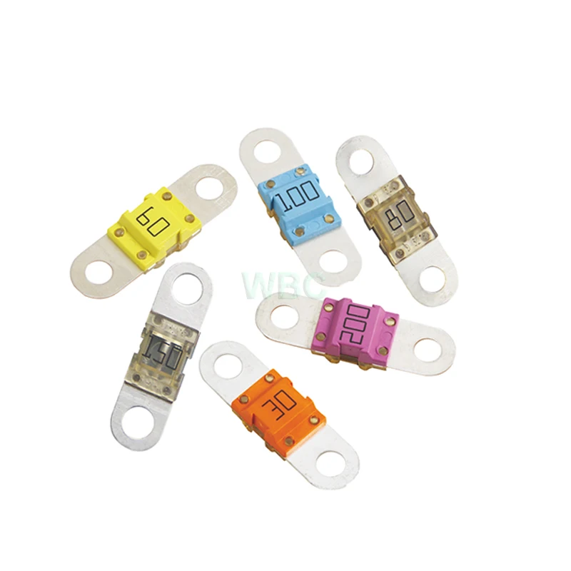 1 قطعة بولت أسفل السيارات BF1 فيوز السيارات فيوز 30A 40A 50A 60A 70A 80A 100A 125A 150A 175A 200A شقة نوع فيوز تصنيف 32V LITTELFUSE BF1 #5